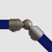 Key Clamp Fitting 125H - Swivel Elbow