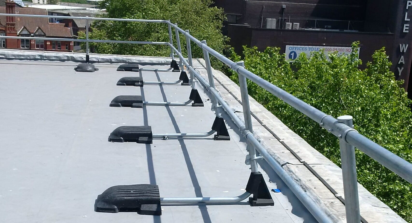 Why roof guardrails are essential for safe solar panel installation