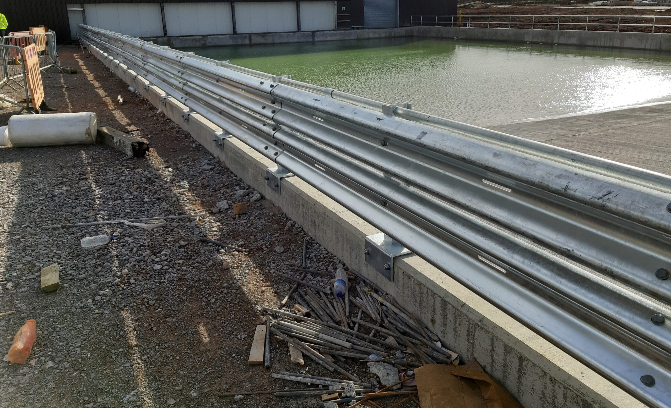 How Armco crash barriers protect people and property in high-risk zones